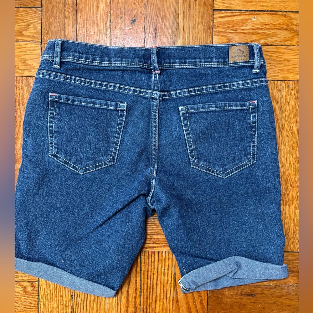 Jordache Girls' Floral Embroidered Stretch Jean Shorts Size 16 - Picture 2 of 4